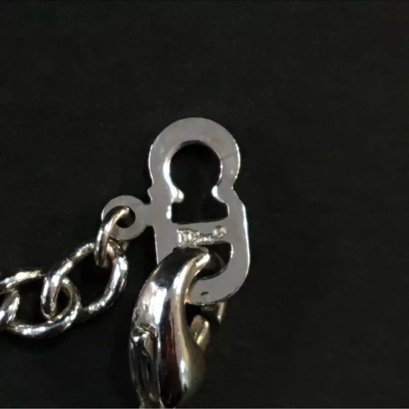 Dior Silver CD Logo Necklace Vintage - Picture 7 of 7